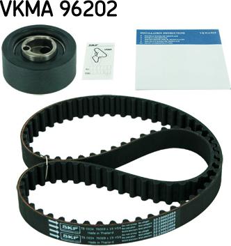 SKF VKMA 96202 - Timing Belt Set autospares.lv