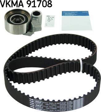 SKF VKMA 91708 - Timing Belt Set autospares.lv