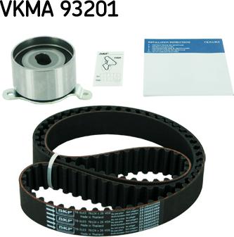 SKF VKMA 93201 - Timing Belt Set autospares.lv