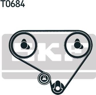 SKF VKMA 92004 - Timing Belt Set autospares.lv