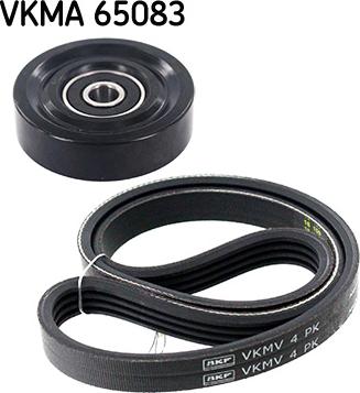 SKF VKMA 65083 - V-Ribbed Belt Set autospares.lv