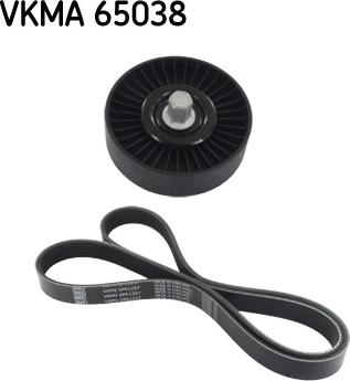 SKF VKMA 65038 - V-Ribbed Belt Set autospares.lv