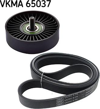 SKF VKMA 65037 - V-Ribbed Belt Set autospares.lv