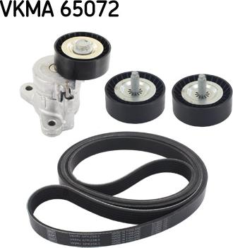 SKF VKMA 65072 - V-Ribbed Belt Set autospares.lv