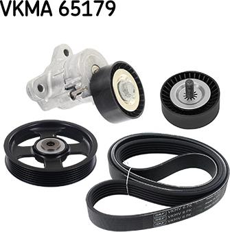 SKF VKMA 65179 - V-Ribbed Belt Set autospares.lv