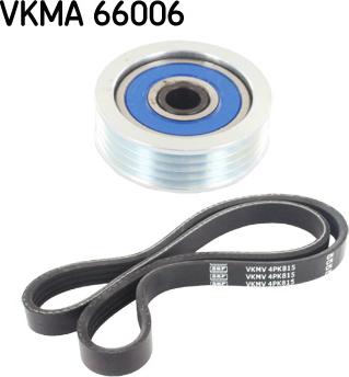 SKF VKMA 66006 - V-Ribbed Belt Set autospares.lv