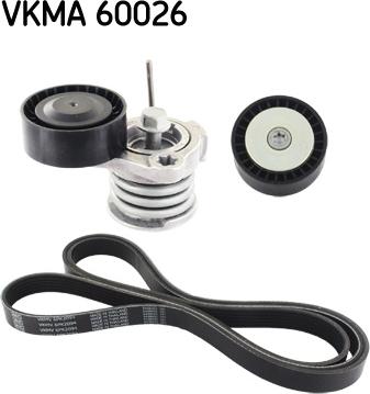 SKF VKMA 60026 - V-Ribbed Belt Set autospares.lv