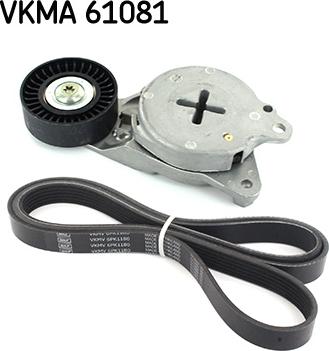SKF VKMA 61081 - V-Ribbed Belt Set autospares.lv