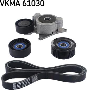 SKF VKMA 61030 - V-Ribbed Belt Set autospares.lv