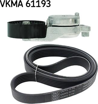 SKF VKMA 61193 - V-Ribbed Belt Set autospares.lv