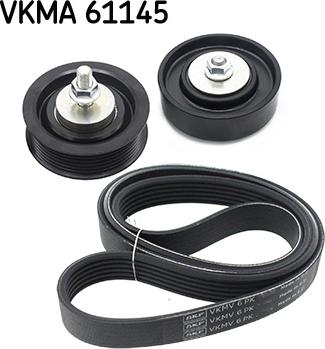 SKF VKMA 61145 - V-Ribbed Belt Set autospares.lv