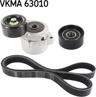 SKF VKMA 63010 - V-Ribbed Belt Set autospares.lv