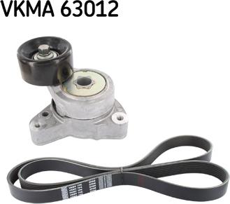 SKF VKMA 63012 - V-Ribbed Belt Set autospares.lv