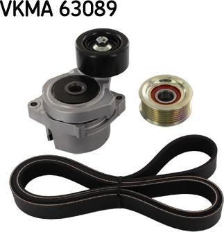 SKF VKMA 63089 - V-Ribbed Belt Set autospares.lv