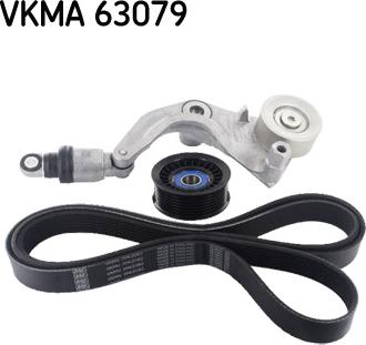 SKF VKMA 63079 - V-Ribbed Belt Set autospares.lv