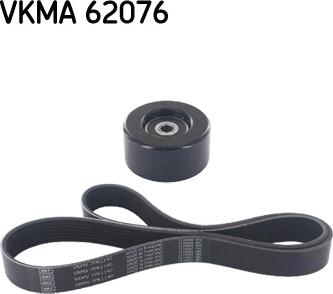 SKF VKMA 62076 - V-Ribbed Belt Set autospares.lv