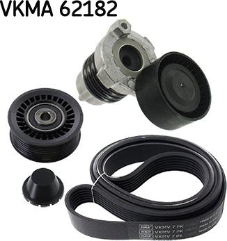 SKF VKMA 62182 - V-Ribbed Belt Set autospares.lv
