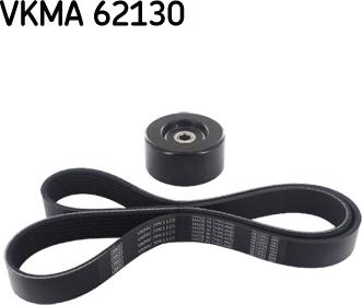 SKF VKMA 62130 - V-Ribbed Belt Set autospares.lv