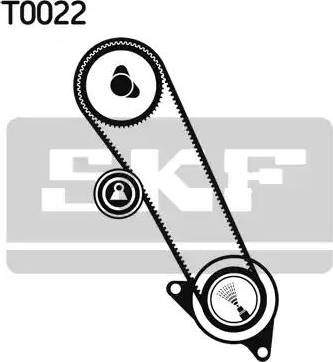 SKF VKMA 04101 - Timing Belt Set autospares.lv