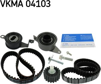 SKF VKMA 04103 - Timing Belt Set autospares.lv