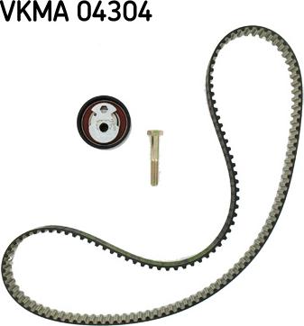 SKF VKMA 04304 - Timing Belt Set autospares.lv