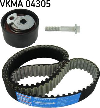 SKF VKMA 04305 - Timing Belt Set autospares.lv