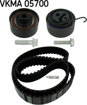 SKF VKMA 05700 - Timing Belt Set autospares.lv