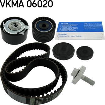 SKF VKMA 06020 - Timing Belt Set autospares.lv