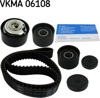 SKF VKMA 06108 - Timing Belt Set autospares.lv