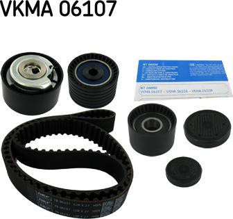 SKF VKMA 06107 - Timing Belt Set autospares.lv