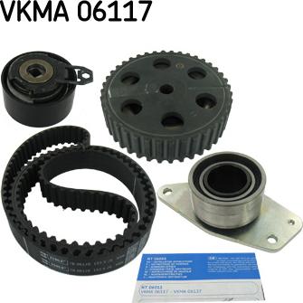 SKF VKMA 06117 - Timing Belt Set autospares.lv