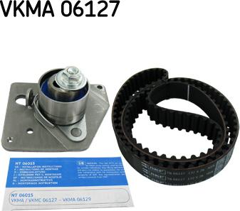 SKF VKMA 06127 - Timing Belt Set autospares.lv