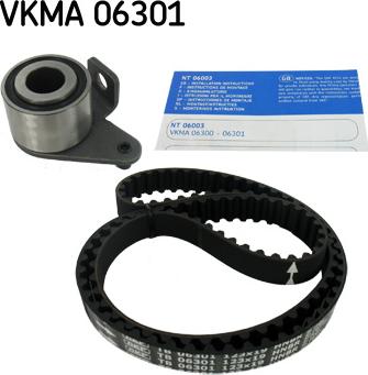 SKF VKMA 06301 - Timing Belt Set autospares.lv
