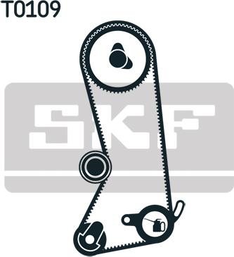 SKF VKMA 06301 - Timing Belt Set autospares.lv