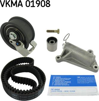 SKF VKMA 01908 - Timing Belt Set autospares.lv