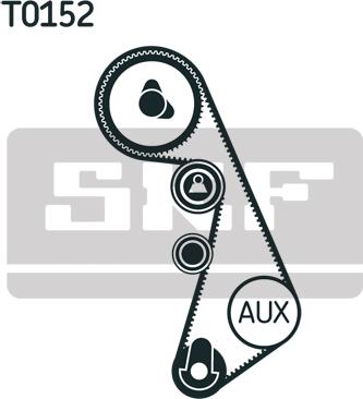 SKF VKMA 01008 - Timing Belt Set autospares.lv