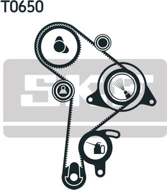 SKF VKMA 01014 - Timing Belt Set autospares.lv