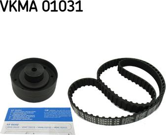 SKF VKMA 01031 - Timing Belt Set autospares.lv