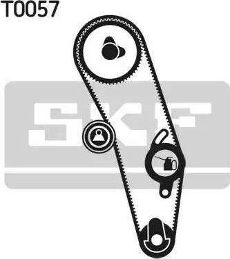 SKF VKMA 01023 - Timing Belt Set autospares.lv