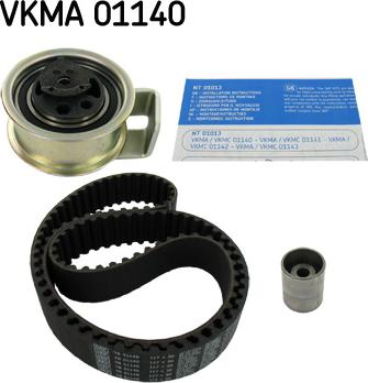 SKF VKMA 01140 - Timing Belt Set autospares.lv