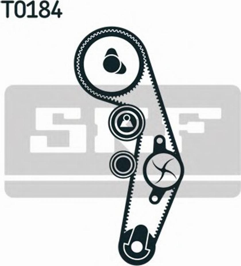 SKF VKMA 01141 - Timing Belt Set autospares.lv