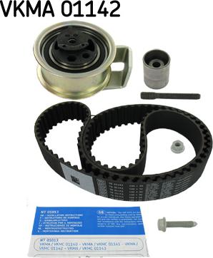 SKF VKMA 01142 - Timing Belt Set autospares.lv