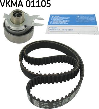 SKF VKMA 01105 - Timing Belt Set autospares.lv