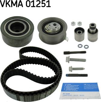 SKF VKMA 01251 - Timing Belt Set autospares.lv