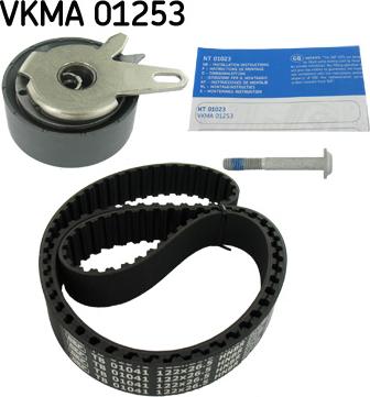 SKF VKMA 01253 - Timing Belt Set autospares.lv