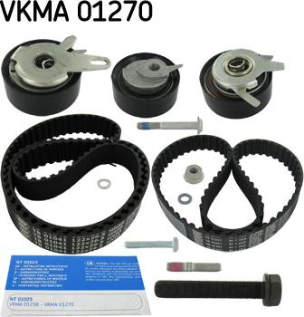 SKF VKMA 01270 - Timing Belt Set autospares.lv