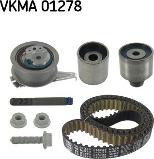 SKF VKMA 01278 - Timing Belt Set autospares.lv