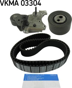 SKF VKMA 03304 - Timing Belt Set autospares.lv