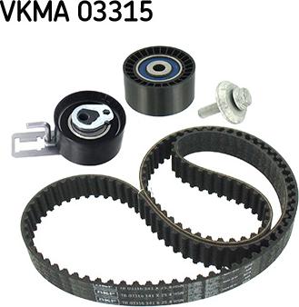SKF VKMA 03315 - Timing Belt Set autospares.lv