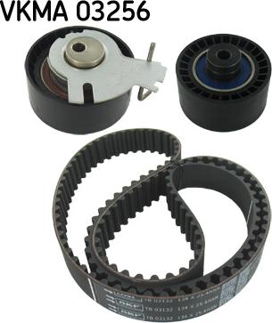 SKF VKMA 03256 - Timing Belt Set autospares.lv